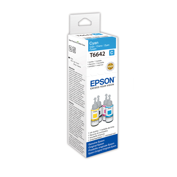  Epson - Flacone - Ciano - T6642 - C13T664240 - 70ml 