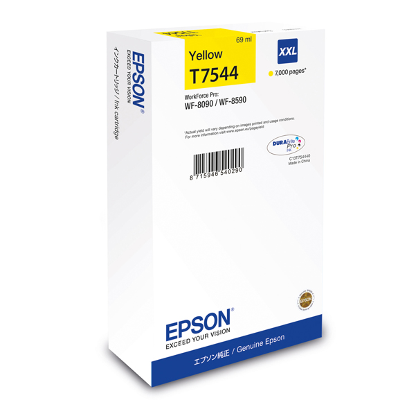  Epson - Cartuccia ink - Giallo - T7544 - C13T754440 - 69ml 