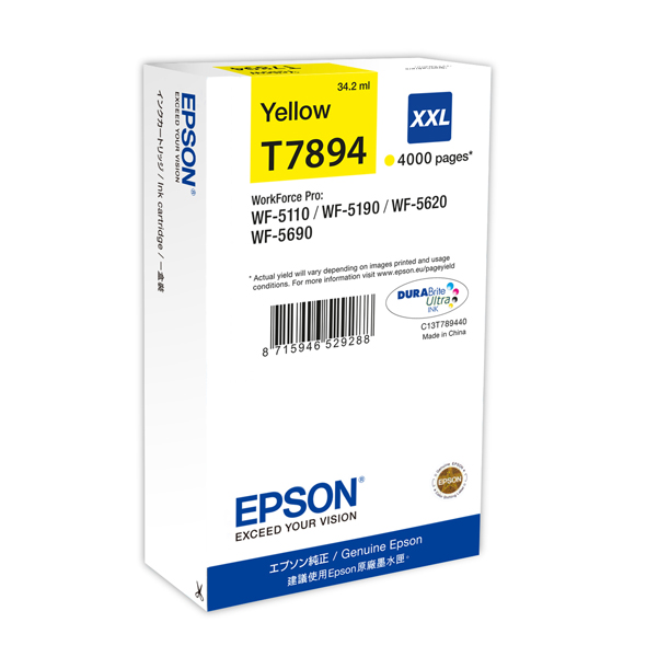  Epson - Tanica - Giallo - T7894 - C13T789440 - 34,2ml 
