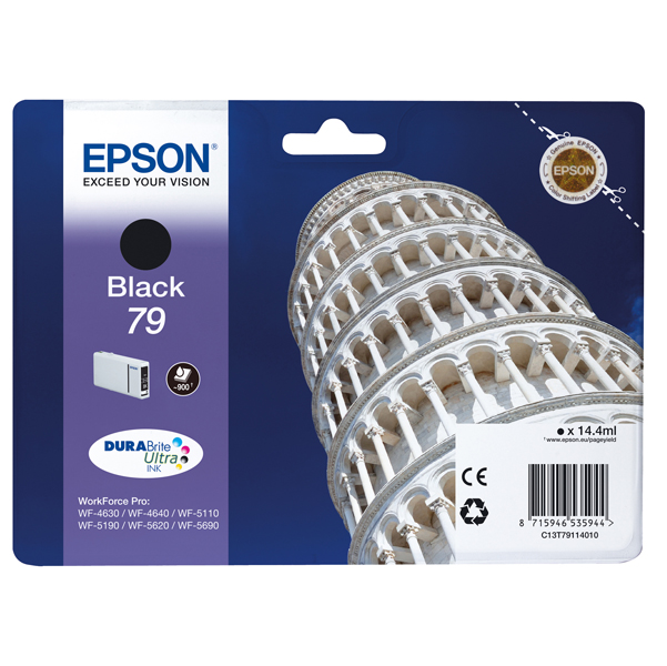  Epson - Tanica - 79 - Nero - C13T79114010 - 14,4ml 