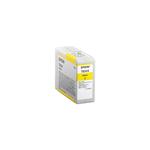  Epson - Cartuccia ink - Giallo - T8504 - C13T850400 - 80ml 