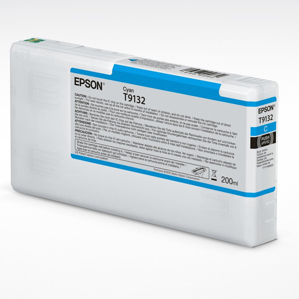  Epson - Cartuccia ink - Ciano - T9132 - C13T913200 - 200ml 