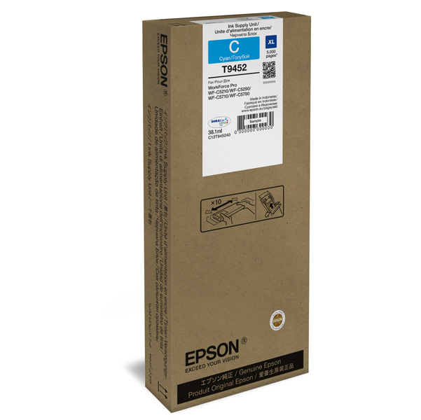  Epson - Cartuccia ink - Ciano - T9452 - C13T945240 - 38,1ml 