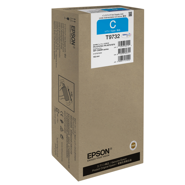  Epson - Cartuccia ink - WF- Pro WF-C869R XL- Ciano - C13T97320N 