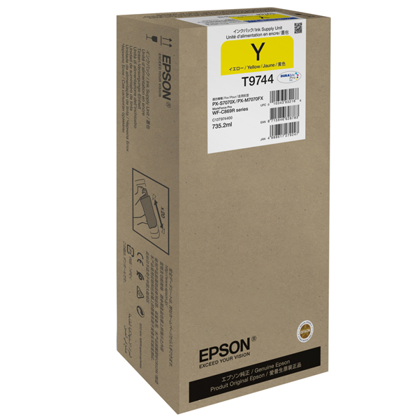  Epson Cartuccia Giallo XXL WorkForce Pro WF-C869R 