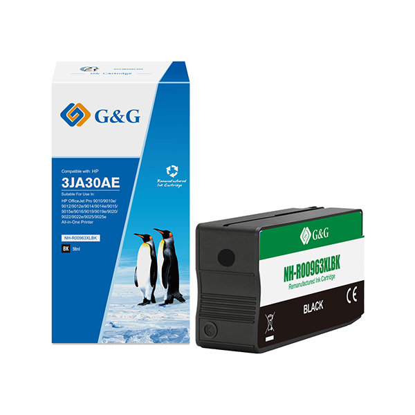  G&amp;G - Cartuccia ink Compatibile per HP 963XL - Nero 