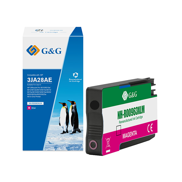  G&amp;G - Cartuccia ink Compatibile per HP 963XL - Magenta 