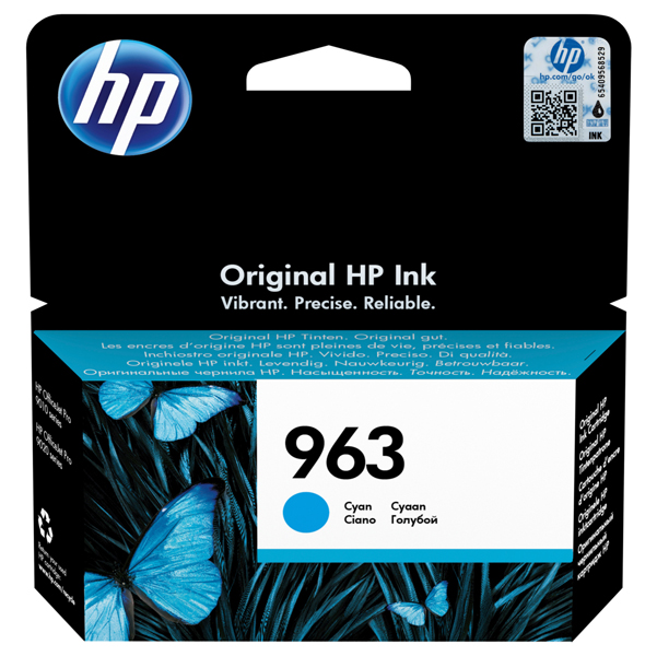  Hp - Cartuccia ink originale - 963 - Ciano - 3JA23AE - 700 pag 