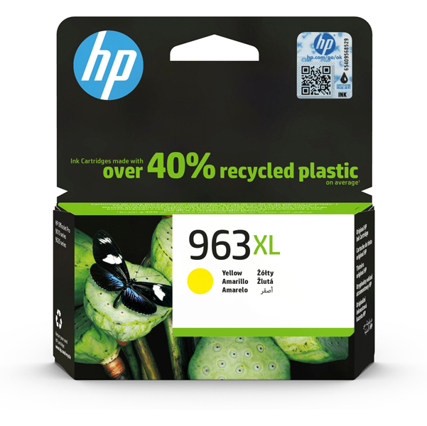  Hp - Cartuccia ink originale - 963XL - Giallo - 3JA29AE - 1.600 pag 