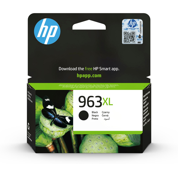  Hp - Cartuccia ink originale - 963XL - Nero - 3JA30AE - 2.000 pag 