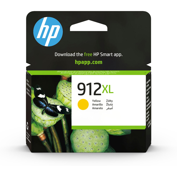  Hp - Cartuccia ink originale - 912XL - Giallo - 3YL83AE - 825 pag 