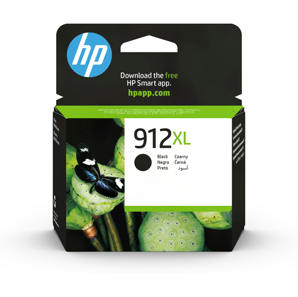  Hp - Cartuccia ink originale - 912XL - Nero - 3YL84AE - 825 pag 