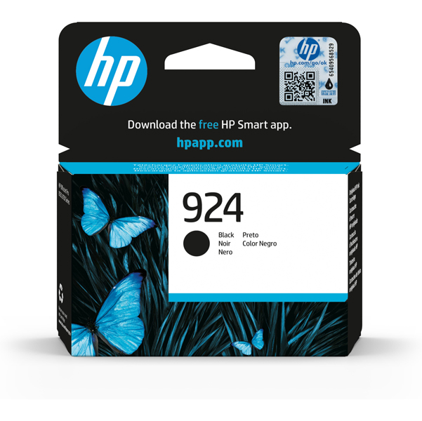  Hp originale - Cartuccia 924 - Nero - 4K0U6NE 
