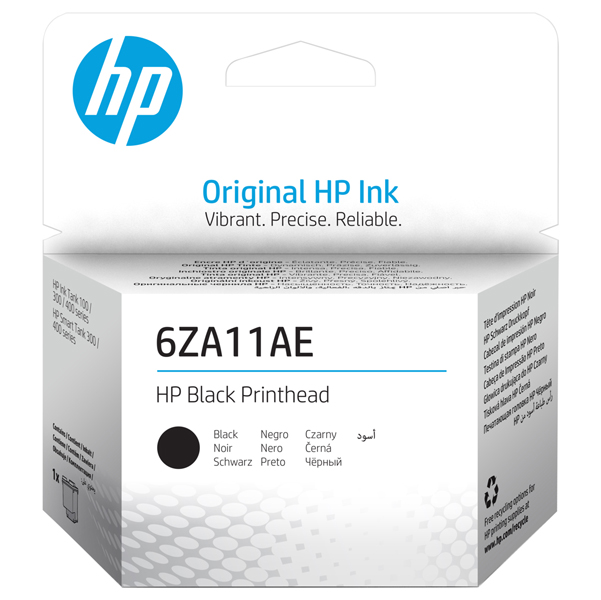  Hp - Testina di stampa originale - nero - 6ZA11AE 