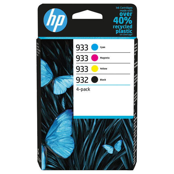  Hp - Confezione 4 inchiostri originale - Nero/Ciano/Magenta/Giallo - 6ZC71AE 