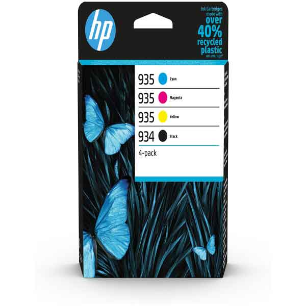  Hp - Cartuccia ink originale - 934/935 - C/M/Y/K - 6ZC72AE - 1.600 pag 