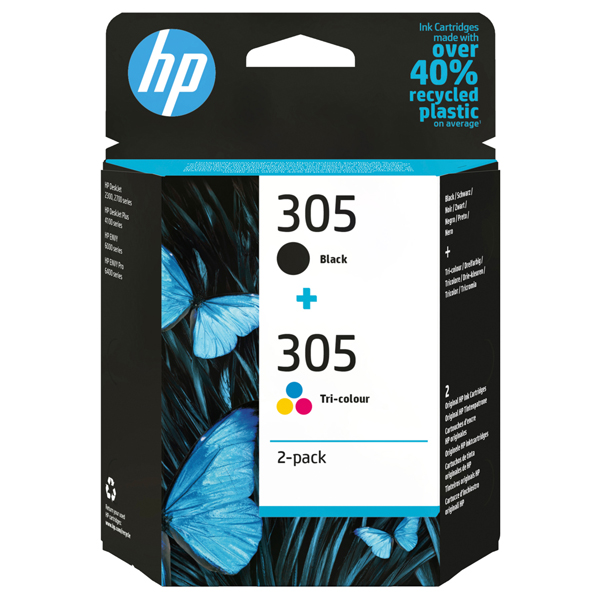  Hp - conf. combo 2 toner originale - 305 - C/M/Y/K - 6ZD17AE 