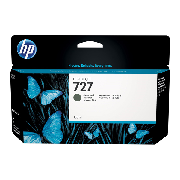  Hp - Cartuccia ink originale- Nero matte - 727 - B3P22A - 130ml 