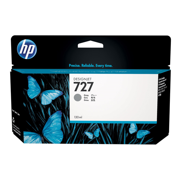  Hp - Cartuccia ink originale - 727 - Grigio - B3P24A - 130ml 