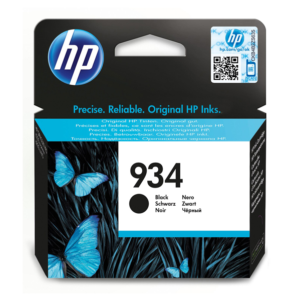  Hp - Cartuccia ink originale - 934 - Nero - C2P19AE - 400 pag 