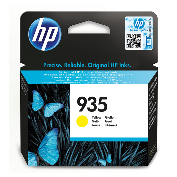  Hp - Cartuccia ink originale - 935 - Giallo - C2P22AE - 400 pag 