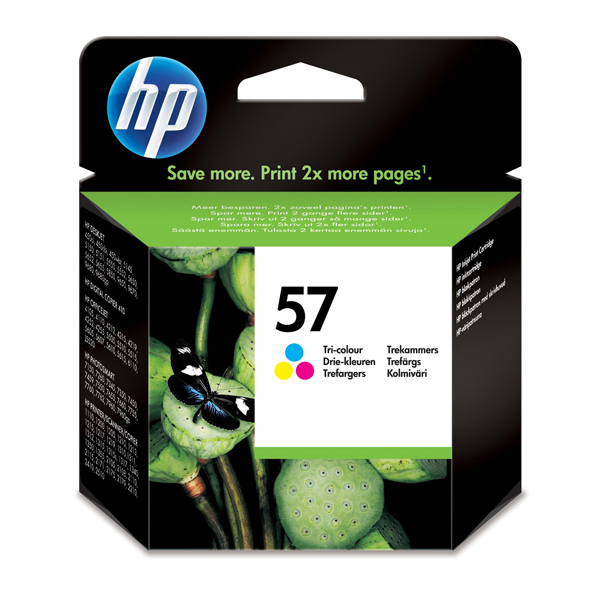  Hp - Cartuccia ink originale - 57 - C/M/Y - C6657AE - 500 pag 