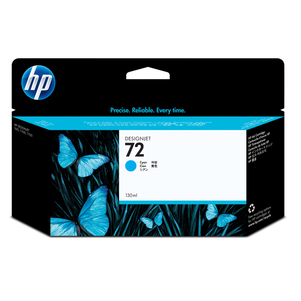  Hp - Cartuccia ink originale - 72 - Ciano - C9371A - 130ml 