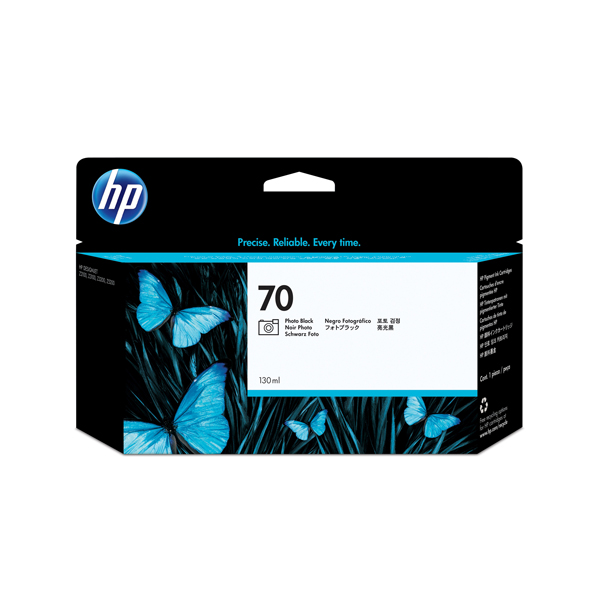  Hp - Cartuccia ink originale - 70 - Nero fotografico - C9449A - 130ml 