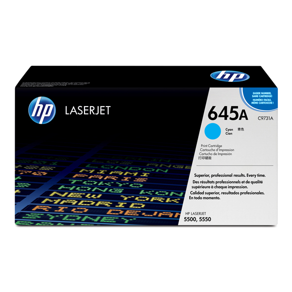  Hp - Toner originale - 645A - Ciano - C9731A - 12.000 pag 