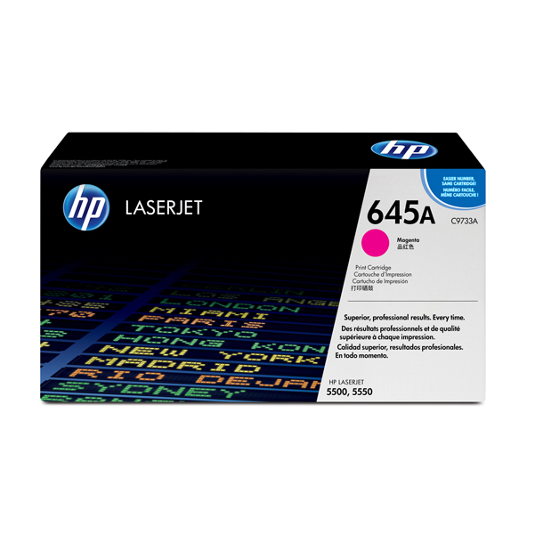  Hp - Toner originale- 645A - Magenta - C9733A - 12.000 pag 