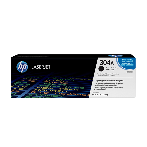  Hp - Toner originale - 304A - Nero - CC530A - 3.500 pag 