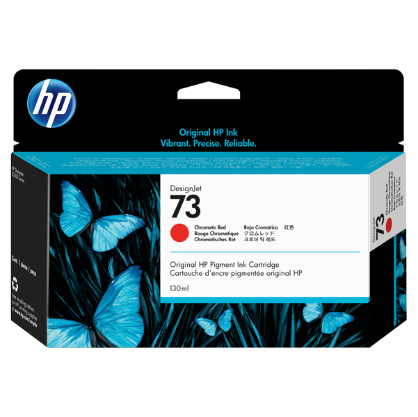  Hp - Cartuccia ink originale - 73 - Rosso - CD951A - 130ml 