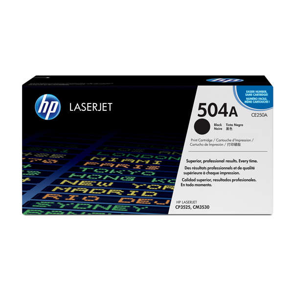  Hp - Toner originale - 504A - Nero - CE250A - 5.000 pag 
