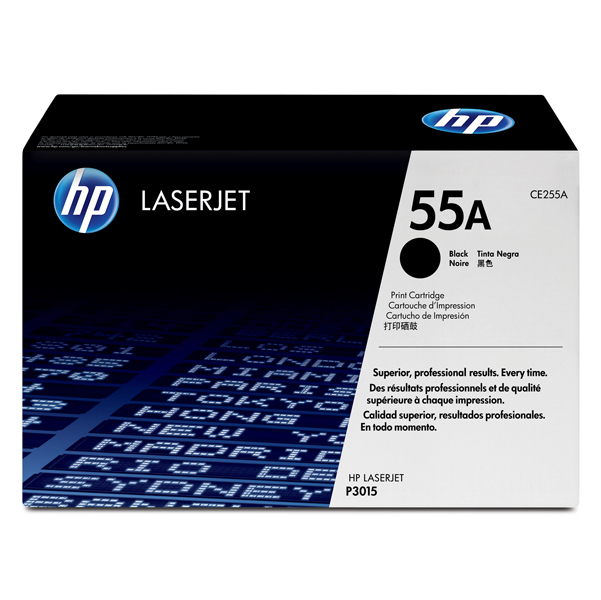  Hp - Toner originale - 55A - Nero - CE255A - 6.000 pag 
