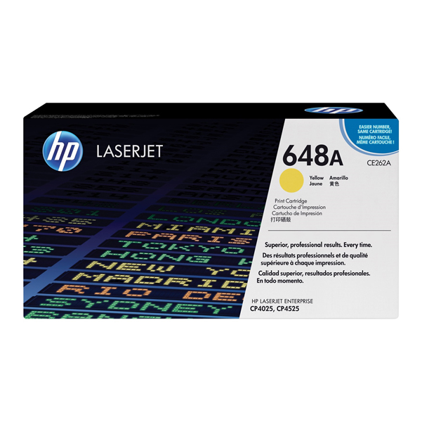  Hp - Toner originale - 648A - Giallo - CE262A - 11.000 pag 