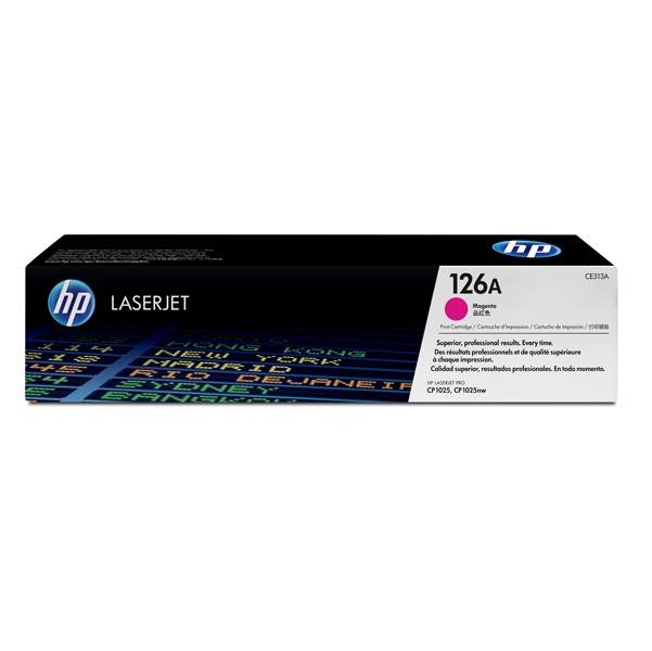  Hp - Toner originale - 126A - Magenta - CE313A - 1.000 pag 