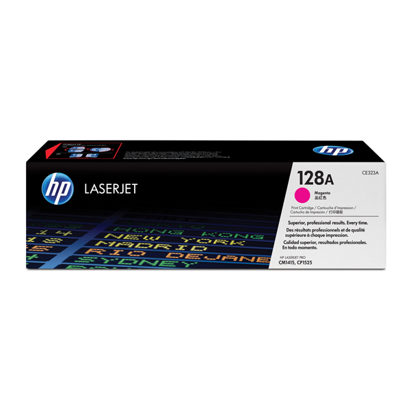  Hp - Toner originale - 128A - Magenta - CE323A - 1.300 pag 