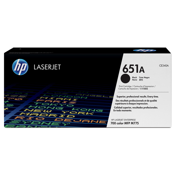  Hp - Toner originale - 651A - Nero - CE340A - 13.500 pag 