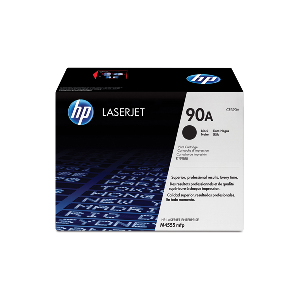  Hp - Toner originale - 90A - Nero - CE390A - 10.000 pag 