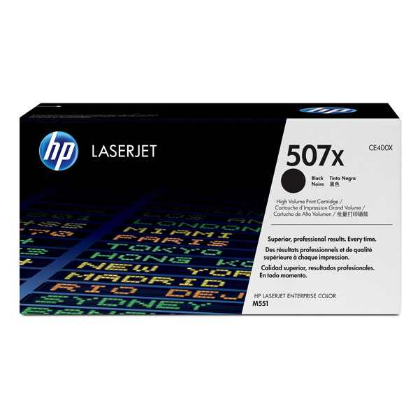  Hp - Toner originale - 507X - Nero - CE400X - 11.000 pag 