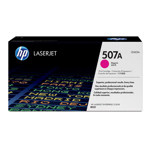  Hp - Toner originale - 507A - Magenta - CE403A - 6.000 pag 