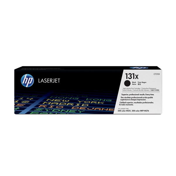  Hp - Toner originale - 131X - Nero - CF210X - 2.400 pag 