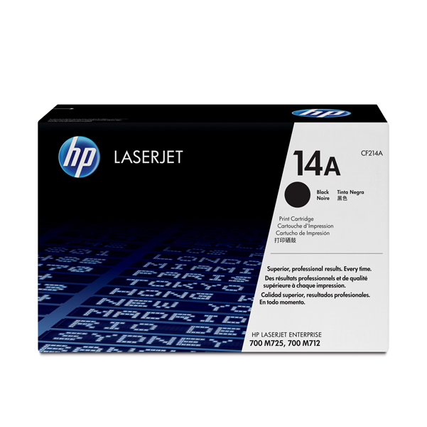  Hp - Toner originale - 14A - Nero - CF214A - 10.000 pag 