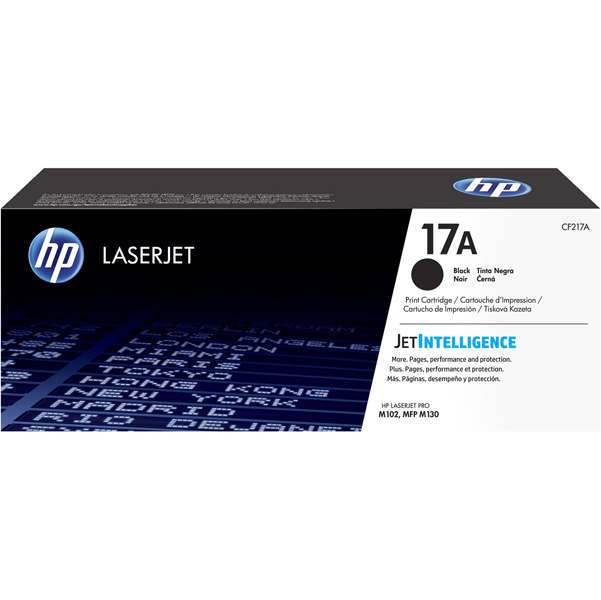  Hp - Toner originale - 17A - Nero - CF217A - 1.600 pag 