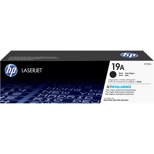  Hp - Tamburo originale - 19A - Nero - CF219A - 12.000 pag 