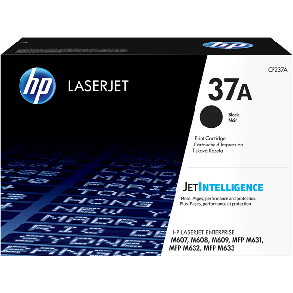  Hp - Toner originale- 37A - Nero - CF237A - 11.000 pag 