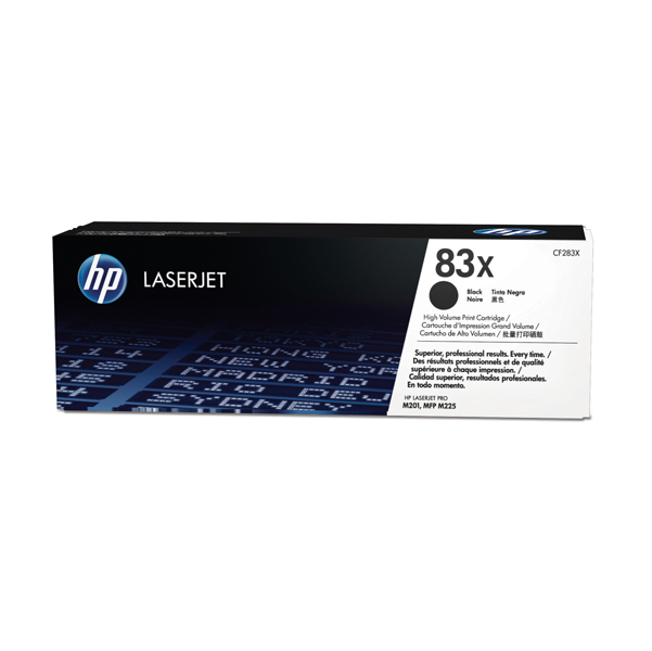  Hp - Toner originale- 83X - Nero - CF283X - 2.200 pag 