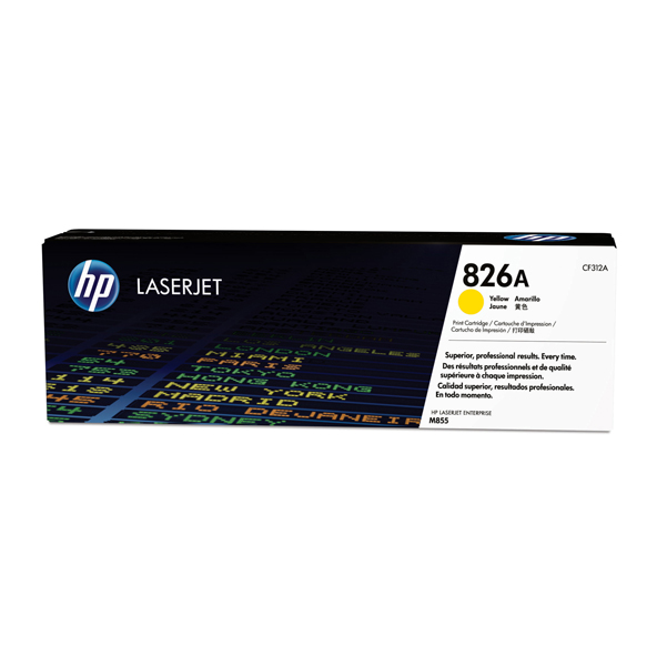  Hp - Toner originale - 826A - Giallo - CF312A - 31.500 pag 