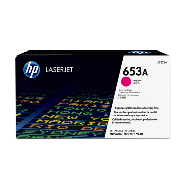  Hp - Toner originale - 653A - Magenta - CF323A - 16.500 pag 