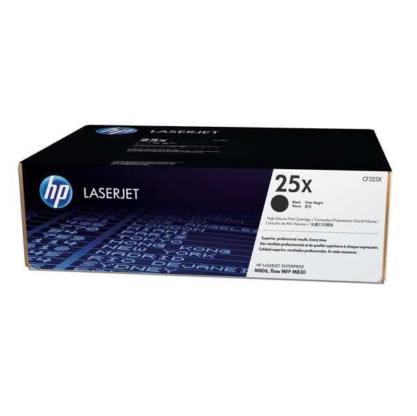 Hp - Toner originale - 25X - Nero - CF325X - 34.500 pag 